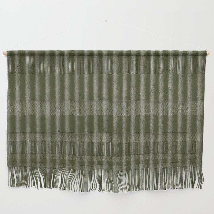 Ribbed (Olive Green) Wall Hanging Gallery Image 1