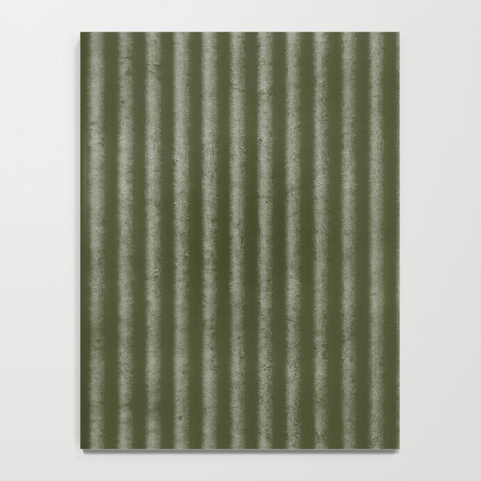 Ribbed (Olive Green) Notebook Gallery Image 4