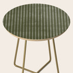 Ribbed (Olive Green) Side Table Gallery Image 2