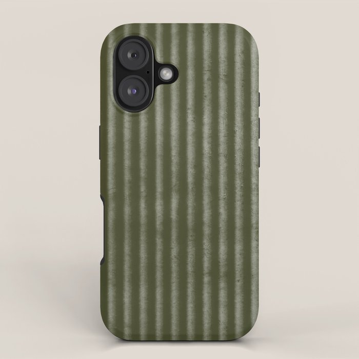 Ribbed (Olive Green) iPhone Case Gallery Image 1