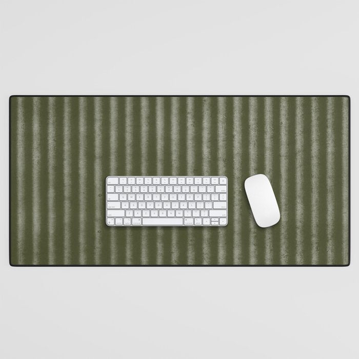 Ribbed (Olive Green) Desk Mat Gallery Image 1