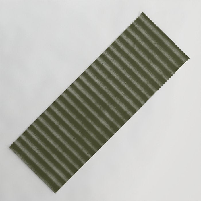 Ribbed (Olive Green) Yoga Mat Gallery Image 1