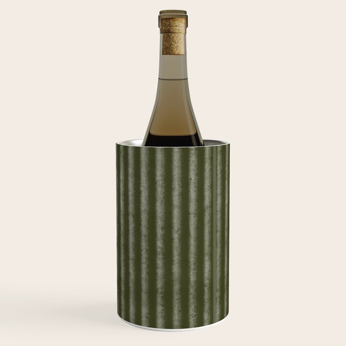 Ribbed (Olive Green) Wine Chiller Gallery Image 3