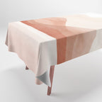 Warm watercolor abstract landscape Tablecloth Gallery Image 1