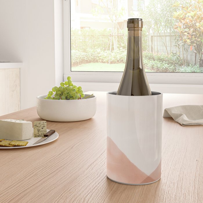 Warm watercolor abstract landscape Wine Chiller Gallery Image 4