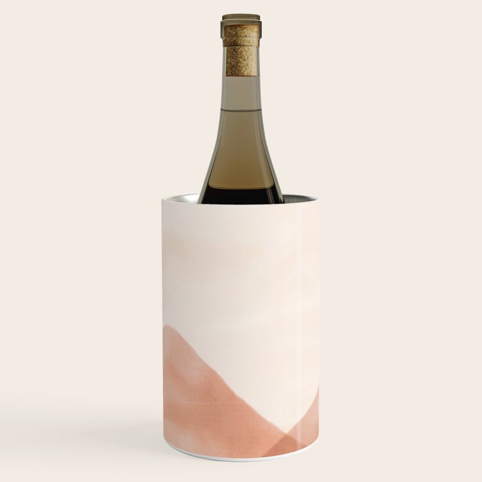 Warm watercolor abstract landscape Wine Chiller Gallery Image 1