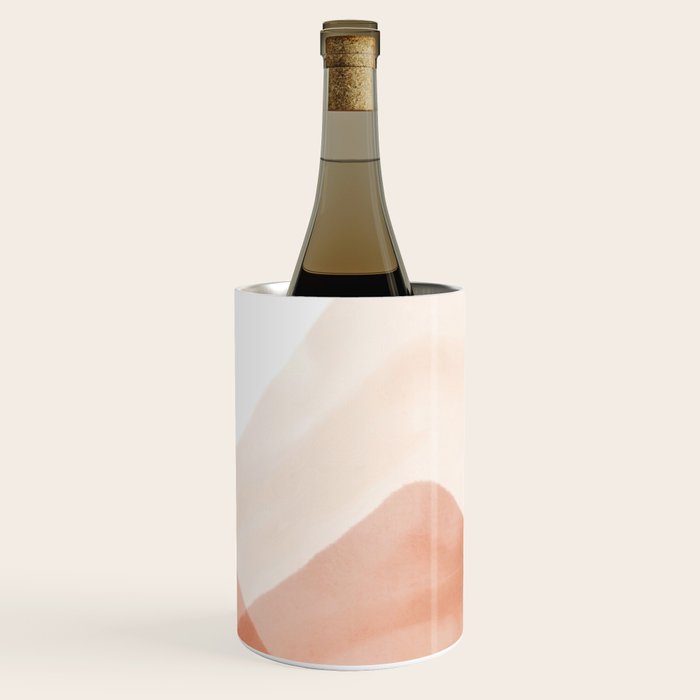 Warm watercolor abstract landscape Wine Chiller Gallery Image 2