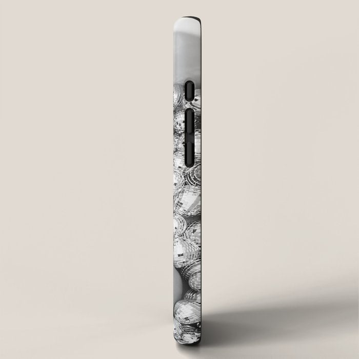 Female Disco Legs - Black White Photography - Photograph iPhone Case Gallery Image 2