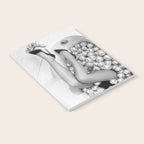 Female Disco Legs - Black White Photography - Photograph Notebook Gallery Image 2