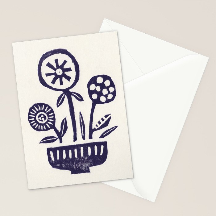 Native Flowers Stationery Card Gallery Image 2