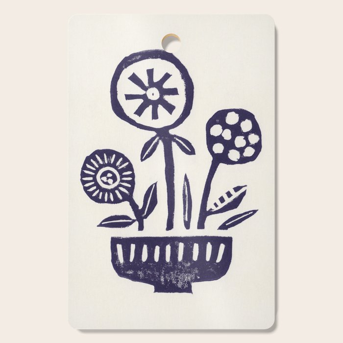 Native Flowers Cutting Board Gallery Image 1
