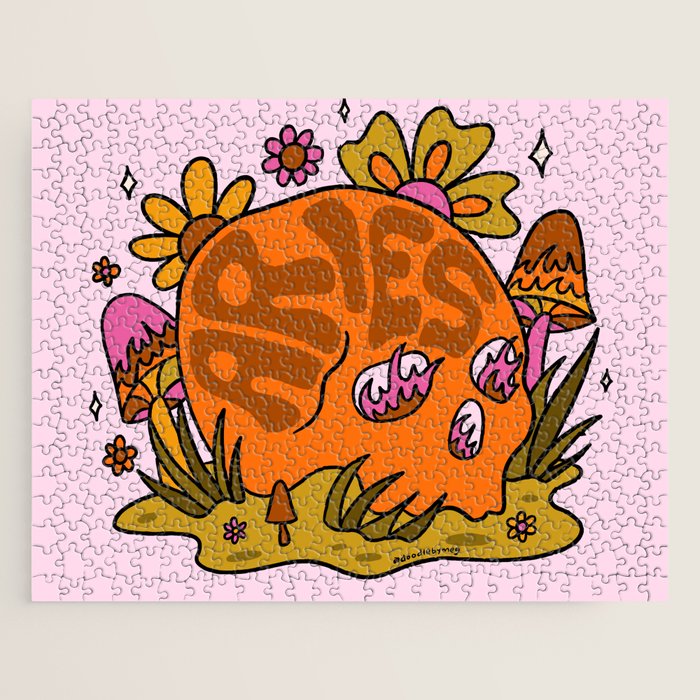 Aries Skull Jigsaw Puzzle Gallery Image 1