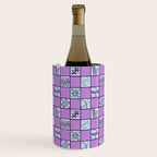 Sagittarius Checkered Print Wine Chiller Gallery Image 3
