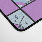 Sagittarius Checkered Print Desk Mat Gallery Image 4