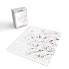 Birch Trees and Cardinal 2  Jigsaw Puzzle Gallery Image 2