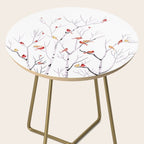 Birch Trees and Cardinal 2  Side Table Gallery Image 2