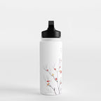 Birch Trees and Cardinal 2  Water Bottle Gallery Image 3