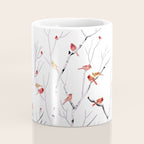 Birch Trees and Cardinal 2  Coffee Mug Gallery Image 4