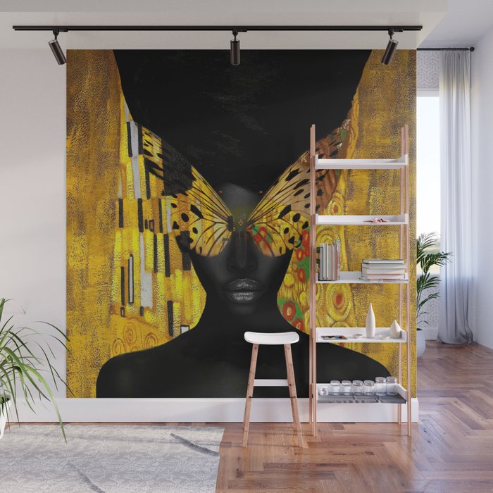 lady butterfly Wall Mural Gallery Image 1