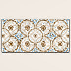 Rustic Tile Mandala A Desk Mat Gallery Image 3