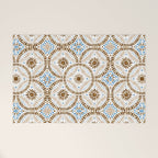 Rustic Tile Mandala A Welcome Mat Gallery Image 1