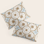 Rustic Tile Mandala A Pillow Sham Gallery Image 3