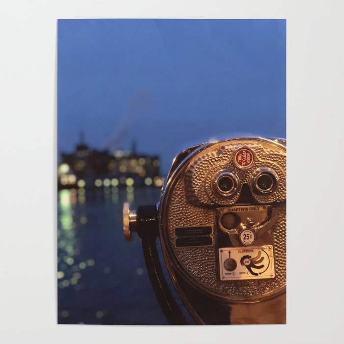 Fell's Point at Night Baltimore Maryland Poster Gallery Image 4