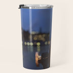 Fell's Point at Night Baltimore Maryland Travel Mug Gallery Image 3