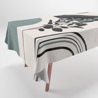 Eucalyptus Boho Botanical Tablecloth Gallery Image 1