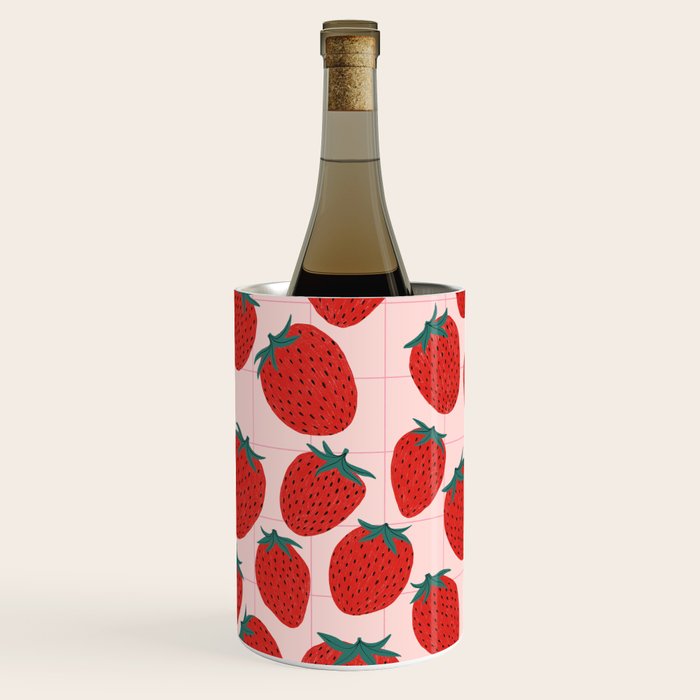 Strawberries and market I Wine Chiller Gallery Image 1
