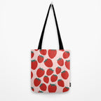 Strawberries and market I Tote Bag Gallery Image 2