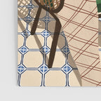 Lounging in my rattan chair Poster Gallery Image 3