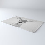 Baby Deer - Black & White Rug Gallery Image 3