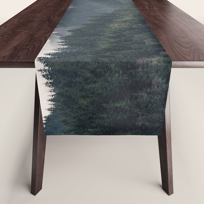 Pacific Northwest Forest - Nature Photography Table Runner Gallery Image 1