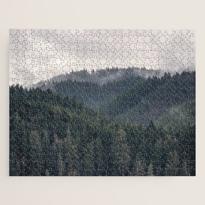 Pacific Northwest Forest - Nature Photography Jigsaw Puzzle Gallery Image 1
