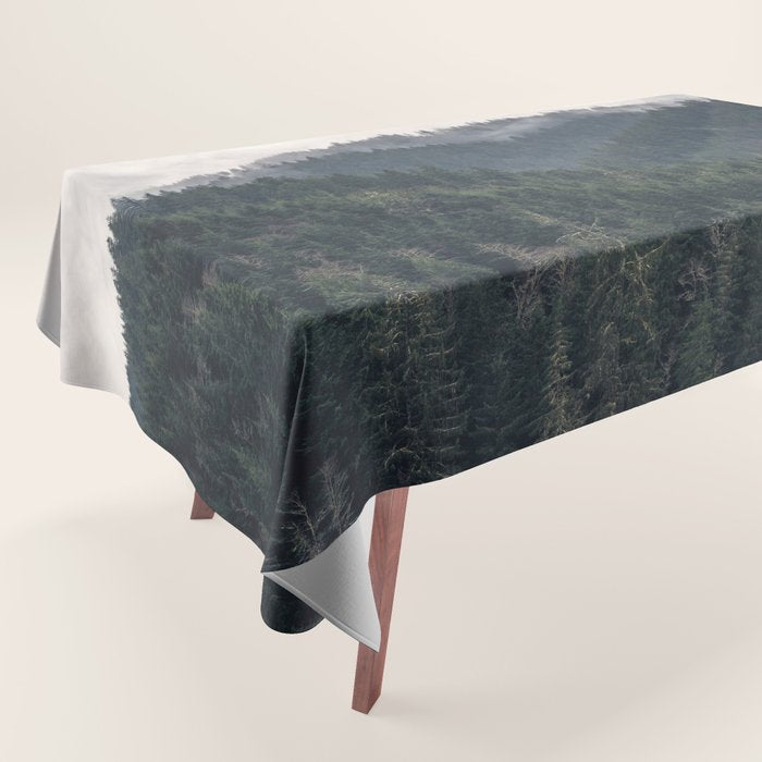 Pacific Northwest Forest - Nature Photography Tablecloth Gallery Image 1