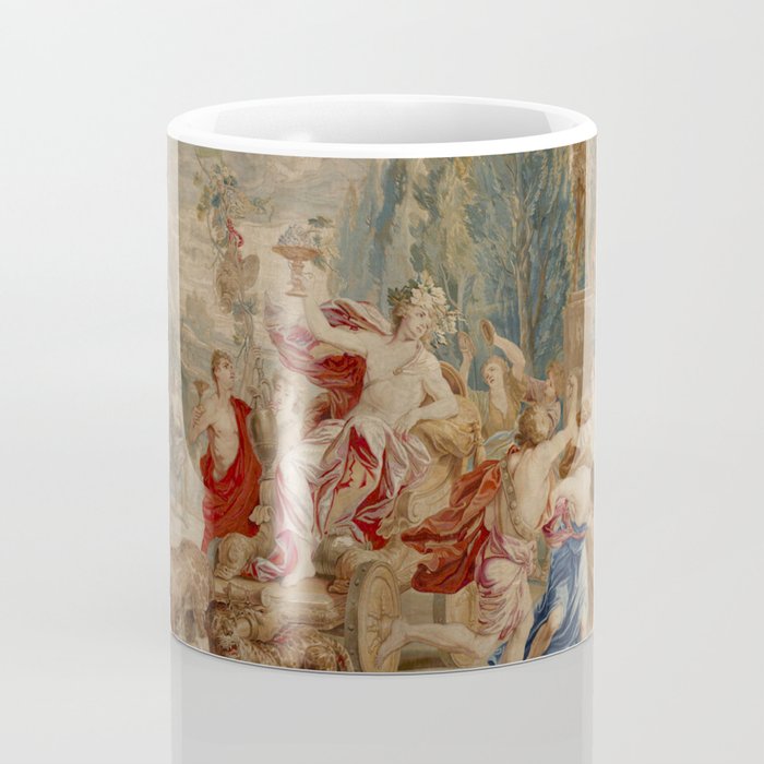 Antique 18th Century Mythological Bacchus God of Wine Tapestry Coffee Mug Gallery Image 4