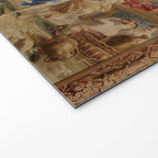 Antique 18th Century Mythological Bacchus God of Wine Tapestry Welcome Mat Gallery Image 2