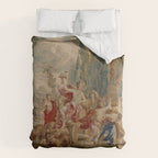 Antique 18th Century Mythological Bacchus God of Wine Tapestry Comforter Gallery Image 6