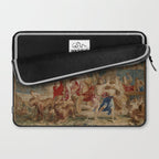 Antique 18th Century Mythological Bacchus God of Wine Tapestry Laptop Sleeve Gallery Image 2