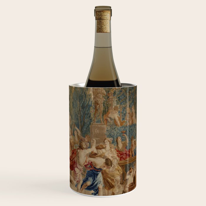 Antique 18th Century Mythological Bacchus God of Wine Tapestry Wine Chiller Gallery Image 3