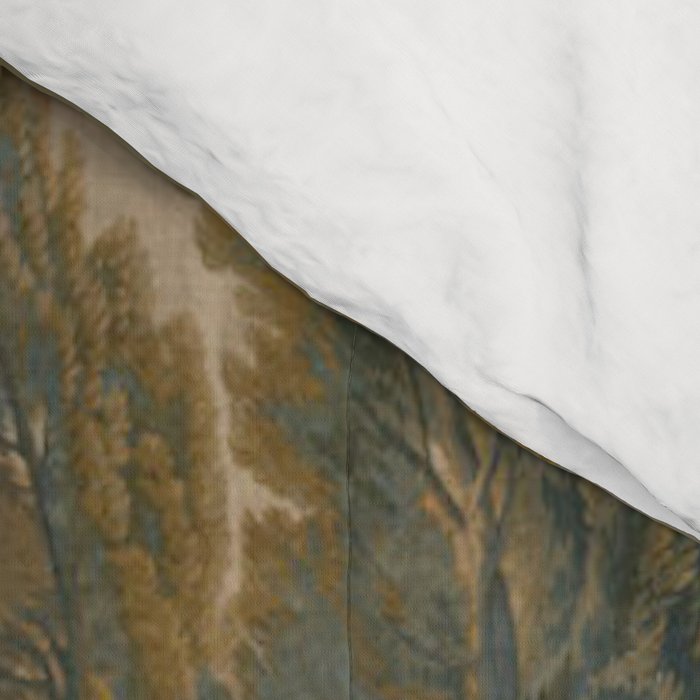 Antique 18th Century Mythological Bacchus God of Wine Tapestry Comforter Gallery Image 4