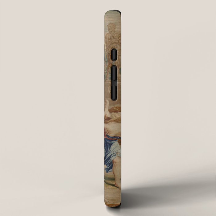 Antique 18th Century Mythological Bacchus God of Wine Tapestry iPhone Case Gallery Image 2