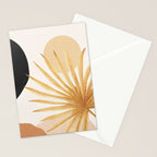 Abstract Art Tropical Leaf 14 Stationery Card Gallery Image 2
