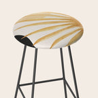 Abstract Art Tropical Leaf 14 Stool Gallery Image 2