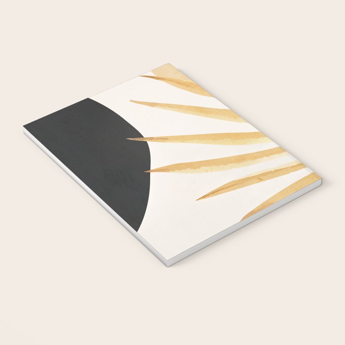 Abstract Art Tropical Leaf 14 Notebook Gallery Image 3