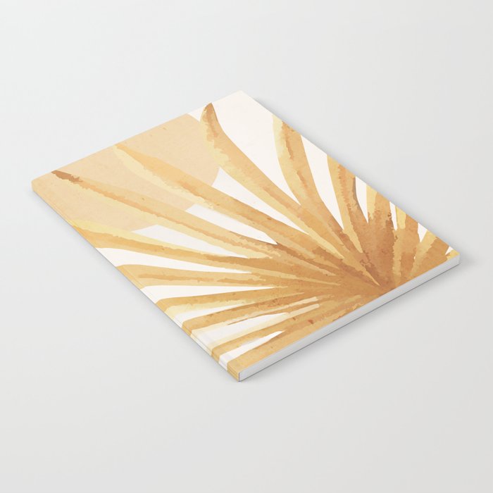 Abstract Art Tropical Leaf 14 Notebook Gallery Image 1