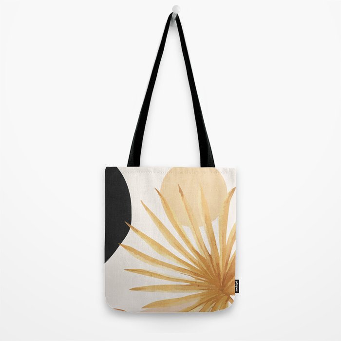 Abstract Art Tropical Leaf 14 Tote Bag Gallery Image 2