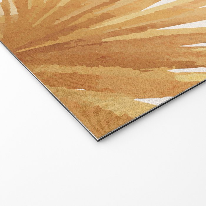 Abstract Art Tropical Leaf 14 Welcome Mat Gallery Image 2