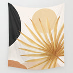 Abstract Art Tropical Leaf 14 Wall Tapestry Gallery Image 4